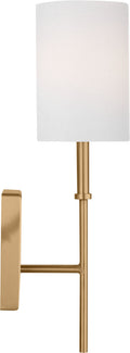 Foxdale 1-Light Sconce | Brushed Nickel