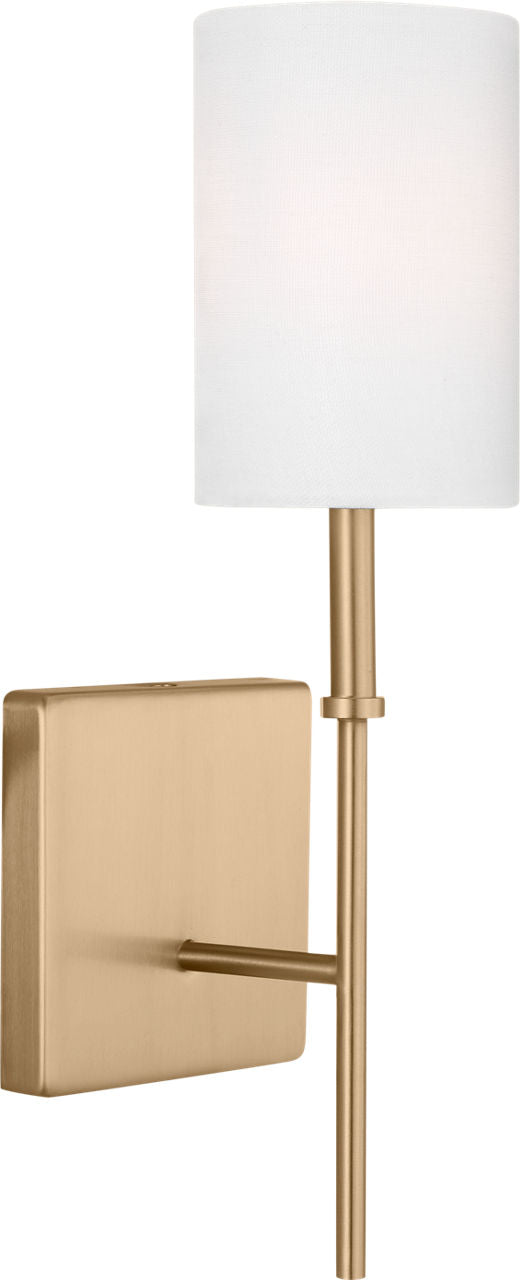 Foxdale 1-Light Sconce | Satin Brass