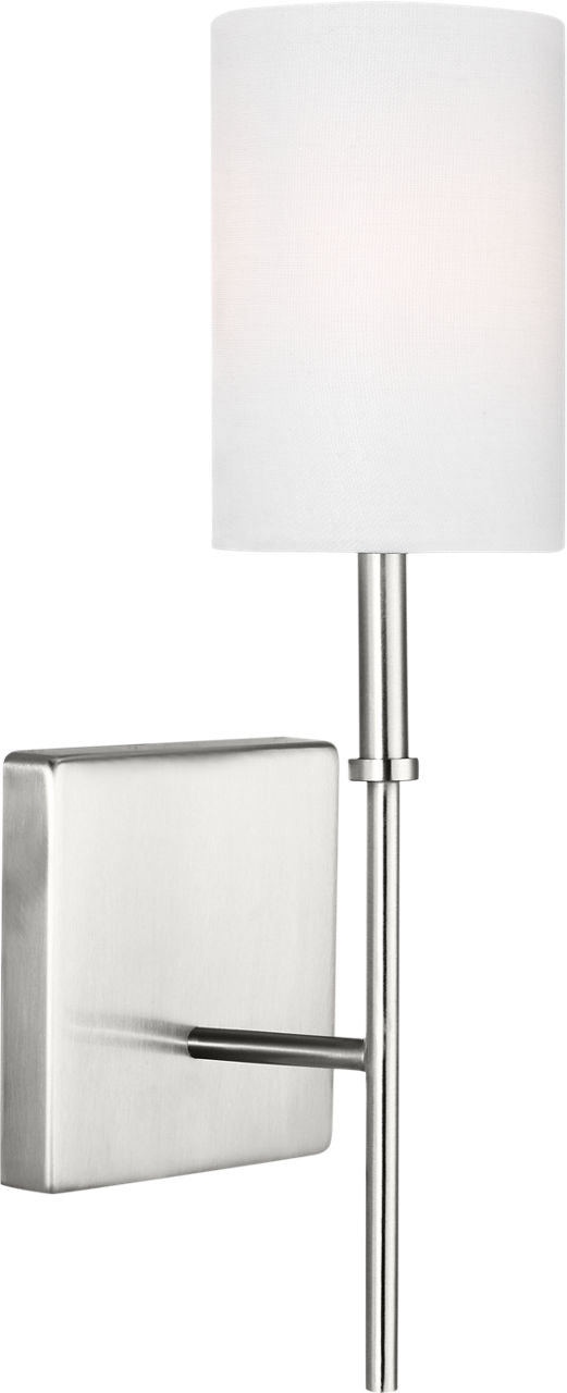 Foxdale 1-Light Sconce | Brushed Nickel
