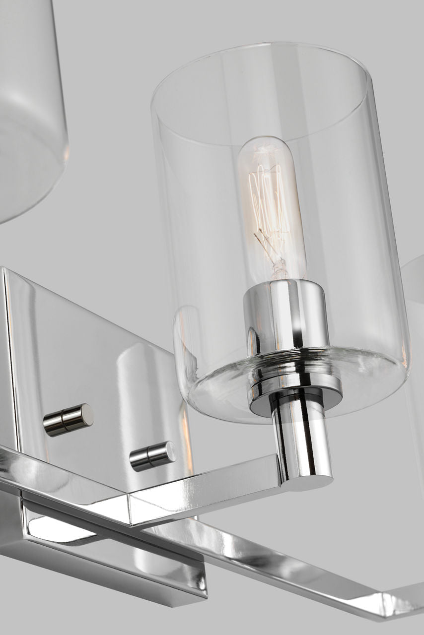 Fullton Three Light Wall / Bath Chrome