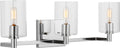Fullton Three Light Wall / Bath Midnight Black Bulbs Included