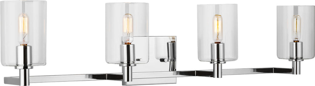 Fullton Four Light Wall / Bath Chrome