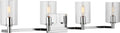 Fullton Four Light Wall / Bath Chrome