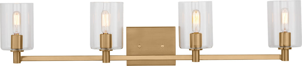 Fullton Four Light Wall / Bath Satin Brass