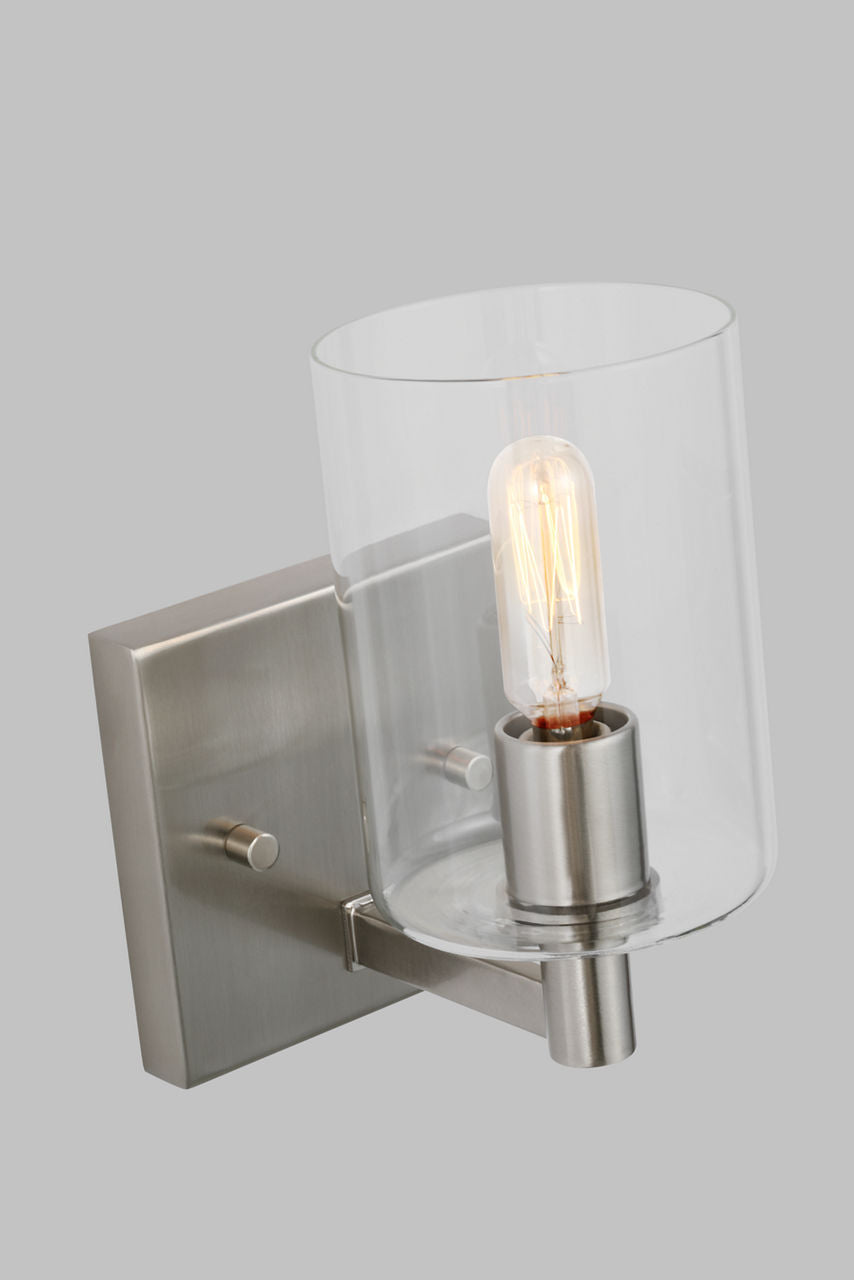 Fullton One Light Wall / Bath Sconce Brushed Nickel