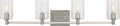 Fullton Four Light Wall / Bath Brushed Nickel Bulbs Included