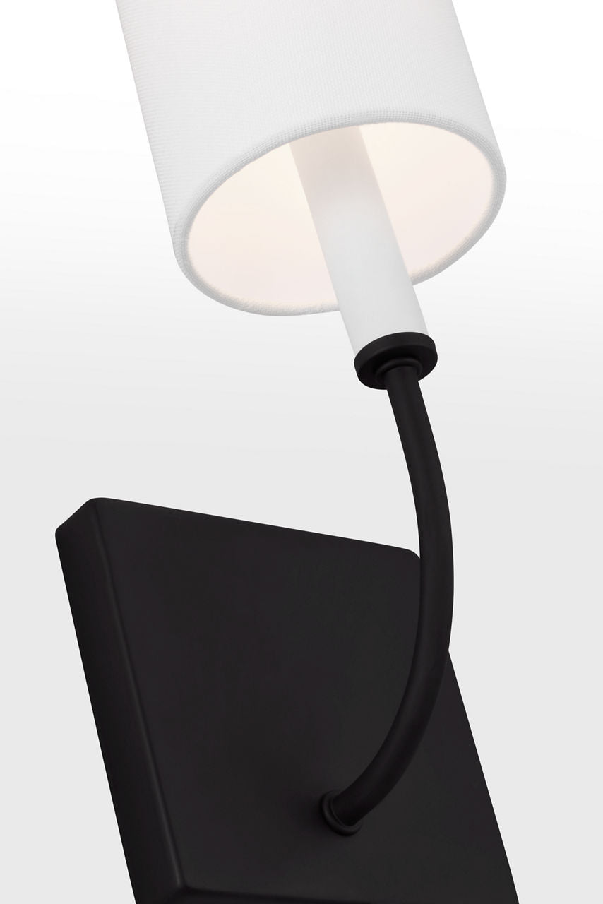Greenwich 1-Light Sconce | Midnight Black Bulb(s) Not Included