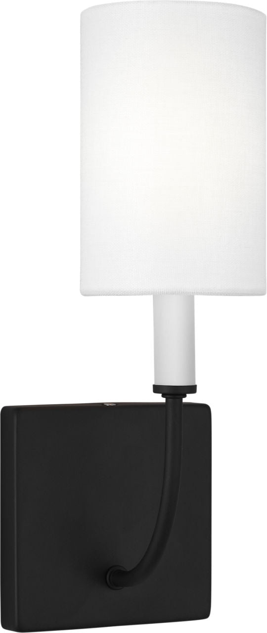 Greenwich 1-Light Sconce | Midnight Black Bulb(s) Not Included