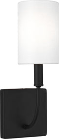 Greenwich 1-Light Sconce | Midnight Black Bulb(s) Included