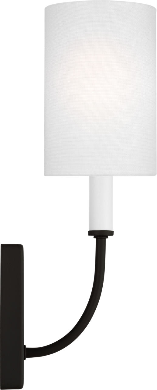 Greenwich 1-Light Sconce | Midnight Black Bulb(s) Included