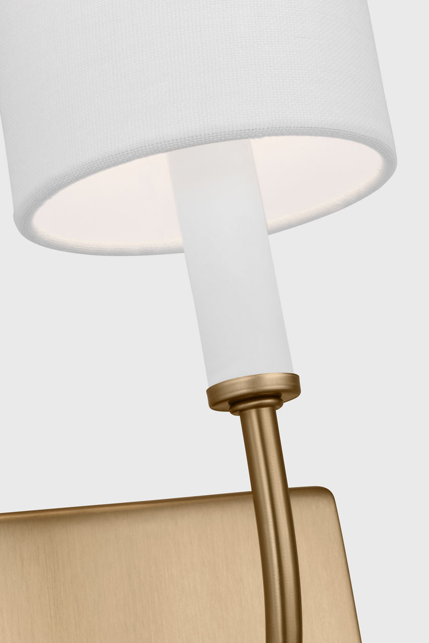 Greenwich 1-Light Sconce | Satin Brass Bulb(s) Not Included