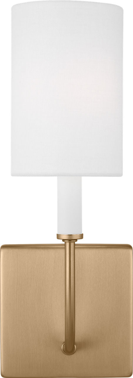 Greenwich 1-Light Sconce | Satin Brass Bulb(s) Included