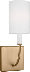 Greenwich 1-Light Sconce | Satin Brass Bulb(s) Not Included