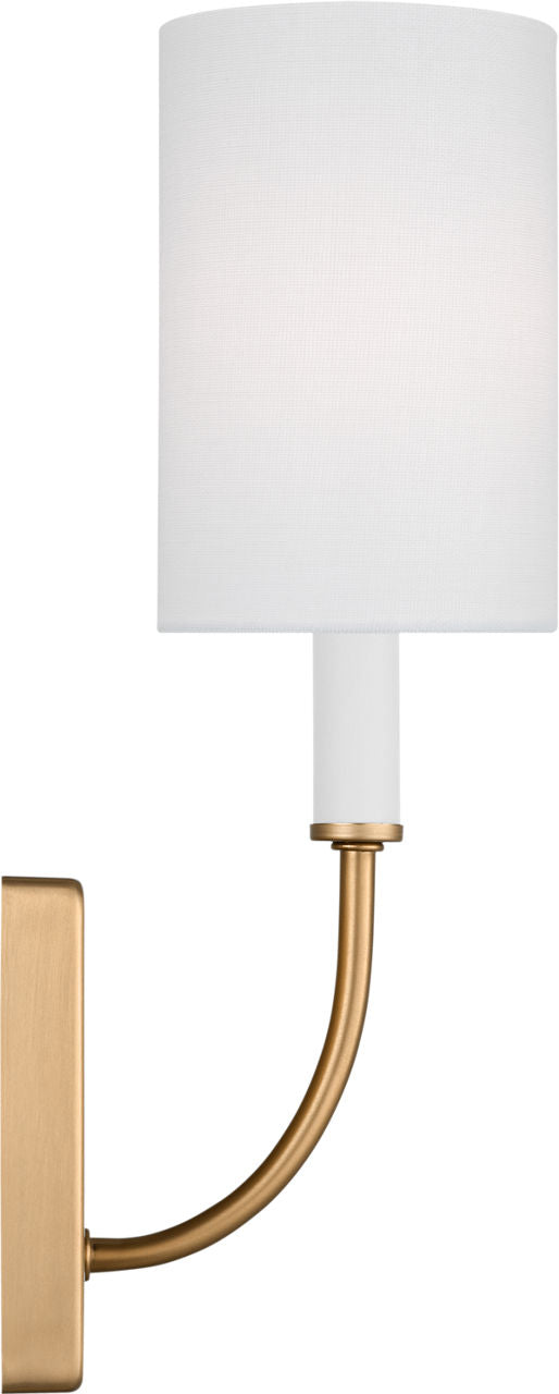 Greenwich 1-Light Sconce | Satin Brass Bulb(s) Not Included