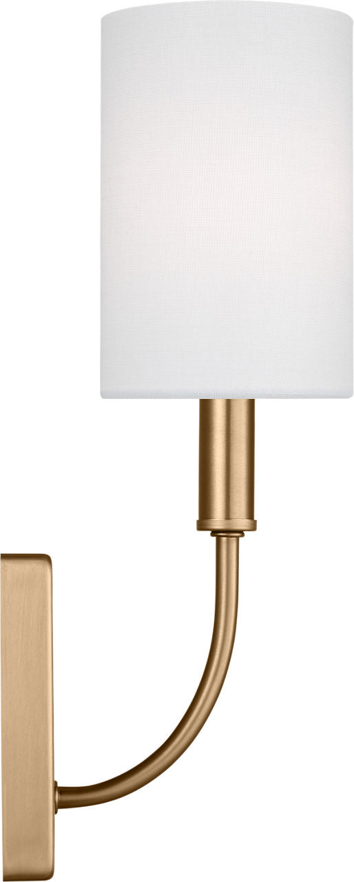 Greenwich 1-Light Sconce | Satin Brass Bulb(s) Not Included