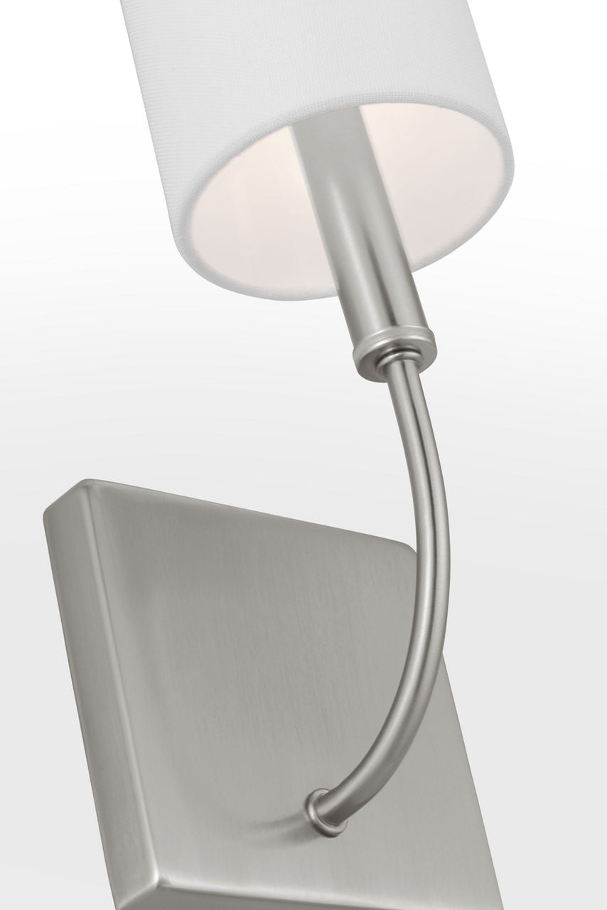 Greenwich 1-Light Sconce | Brushed Nickel Bulb(s) Not Included