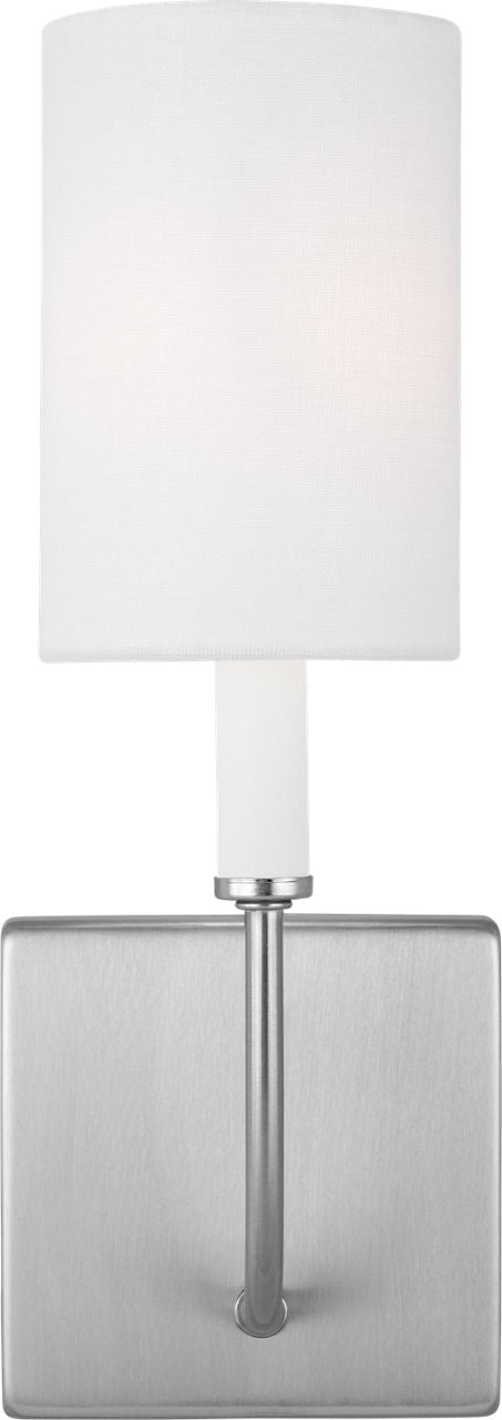 Greenwich 1-Light Sconce | Brushed Nickel Bulb(s) Included