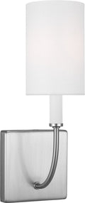 Greenwich 1-Light Sconce | Brushed Nickel Bulb(s) Included