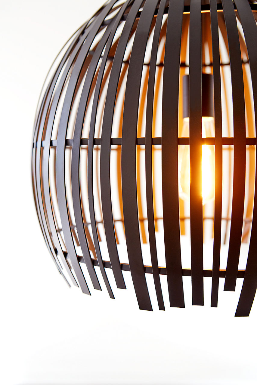 Hanalei Medium Pendant | Midnight Black Bulb(s) Not Included