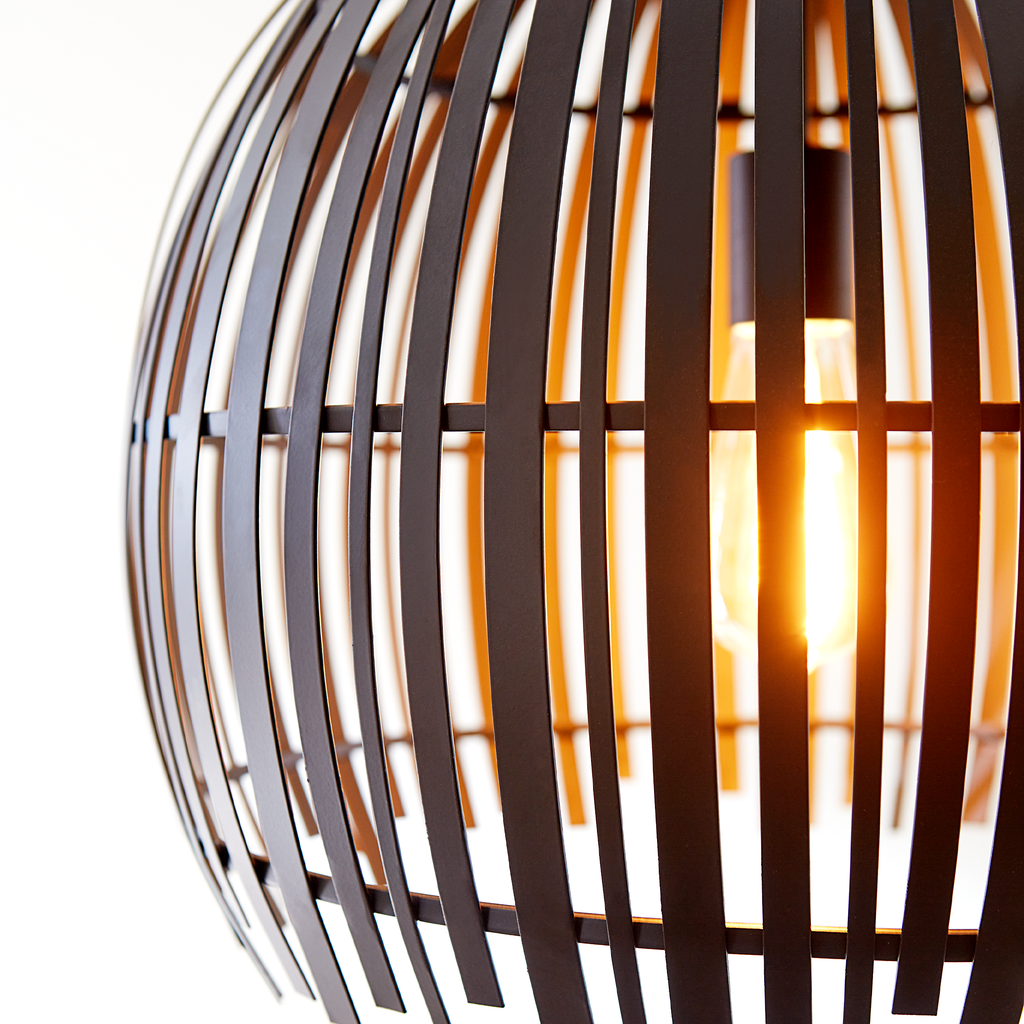 Hanalei Medium Pendant | Midnight Black Bulb(s) Not Included