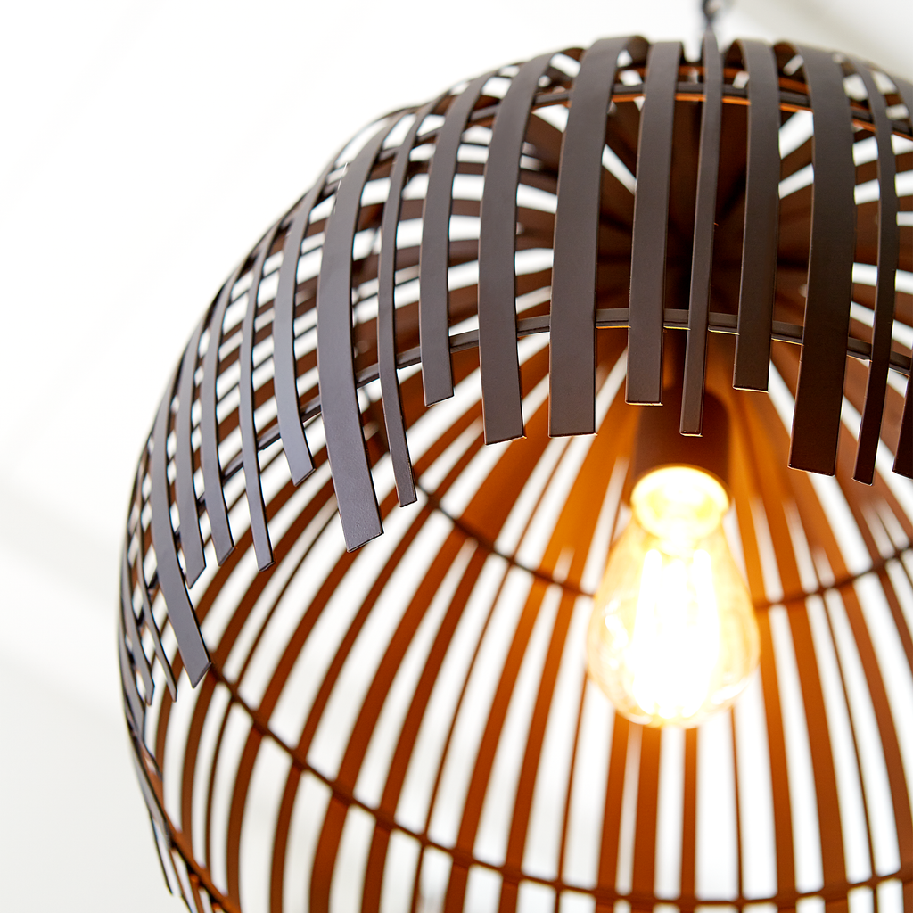 Hanalei Medium Pendant | Midnight Black Bulb(s) Not Included
