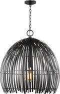 Hanalei Large Pendant | Midnight Black Bulb(s) Not Included