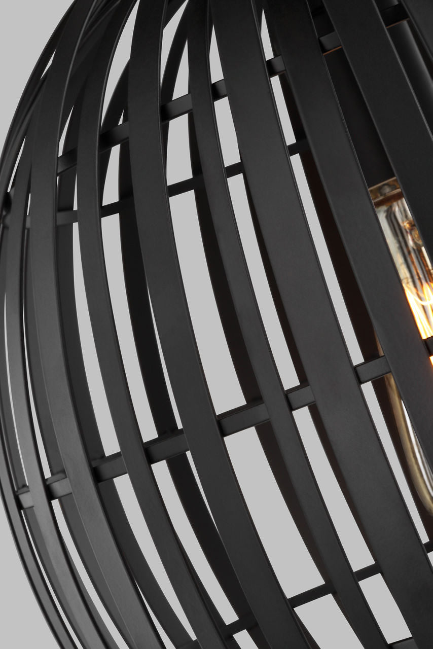 Hanalei Small Pendant | Midnight Black Bulb(s) Not Included