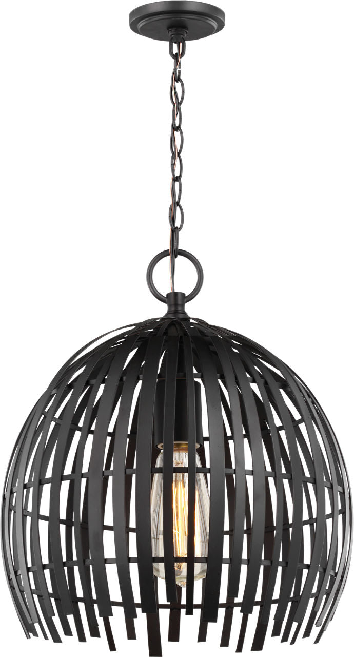 Hanalei Small Pendant | Midnight Black Bulb(s) Not Included