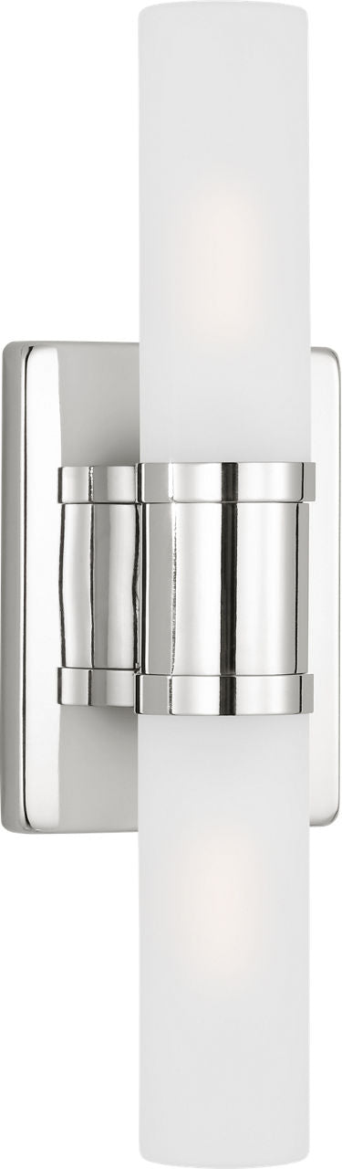 Keaton Small Two Light Wall / Bath Chrome