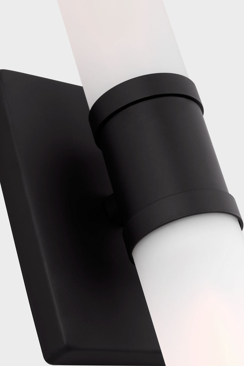 Keaton Large Two Light Wall / Bath Midnight Black
