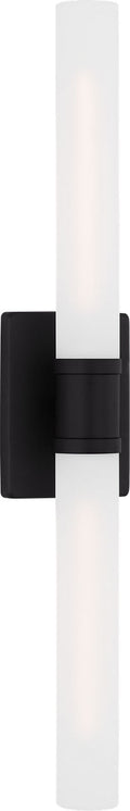 Keaton Large Two Light Wall / Bath Midnight Black