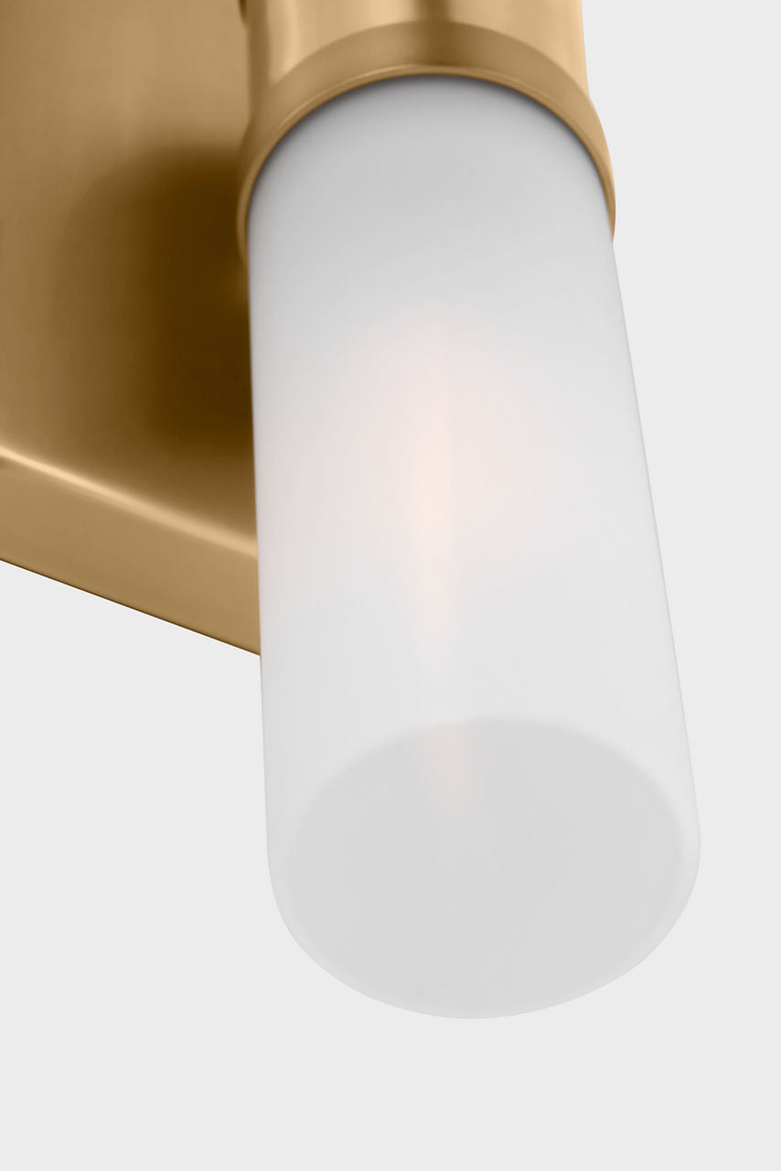 Keaton Small Two Light Wall / Bath Satin Brass