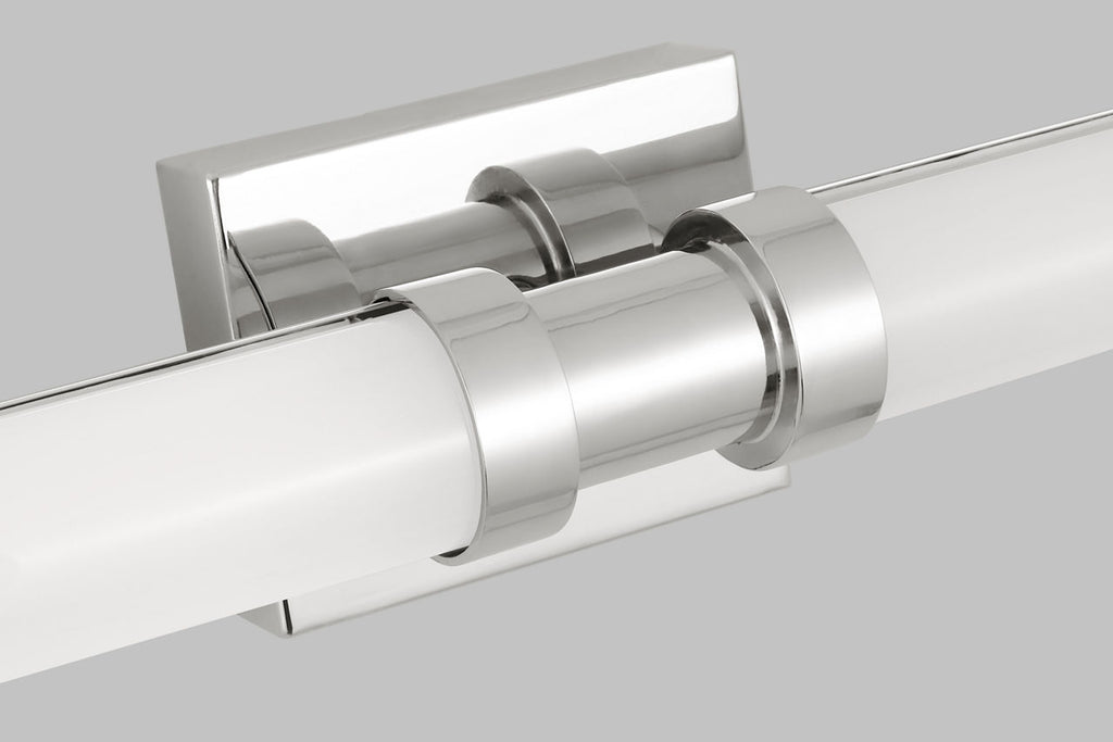 Kiel Small LED Wall / Bath Chrome Bulbs Inc