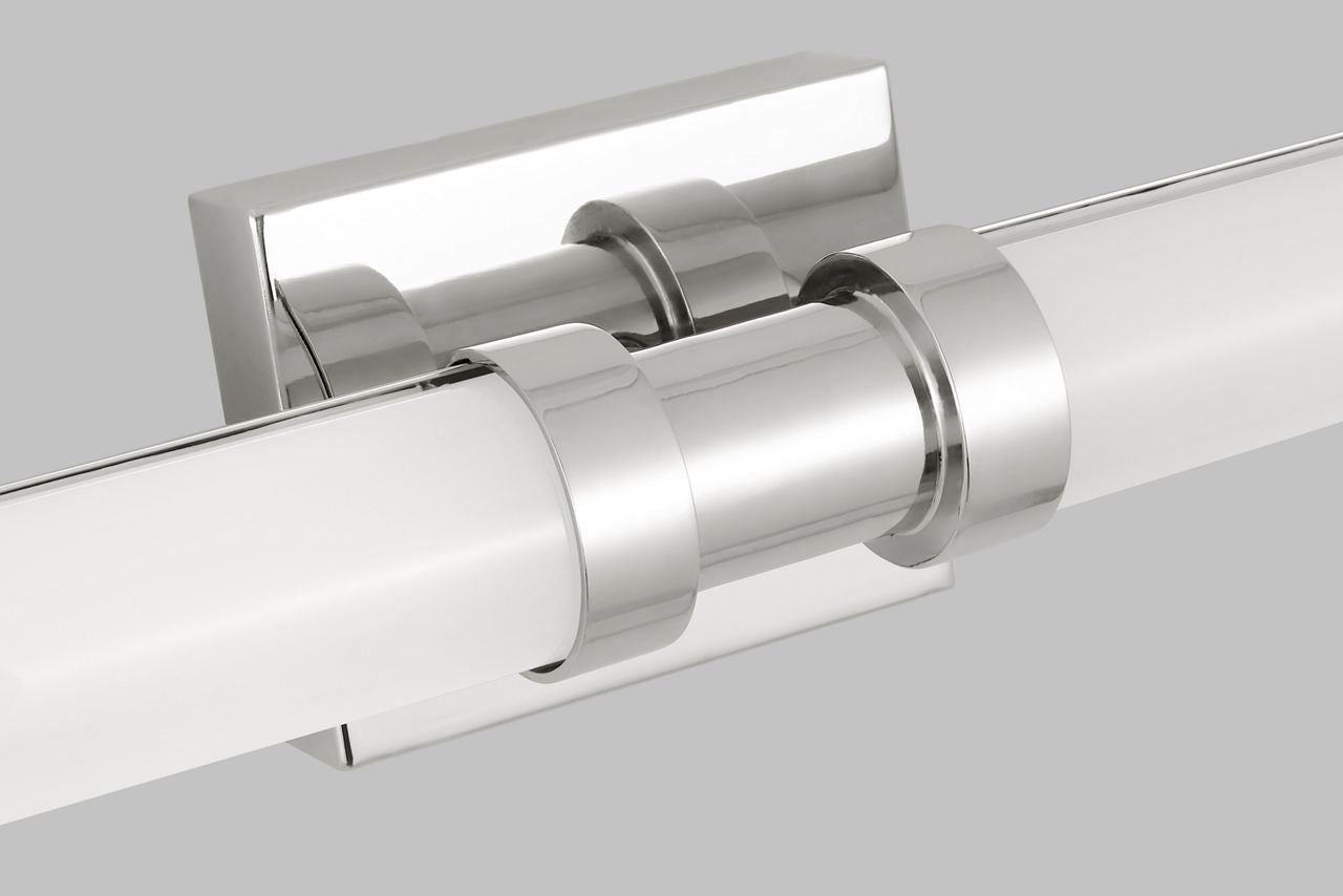 Kiel Small LED Wall / Bath Chrome Bulbs Inc