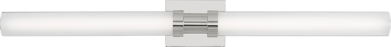 Kiel Large LED Wall / Bath Chrome Bulbs Inc