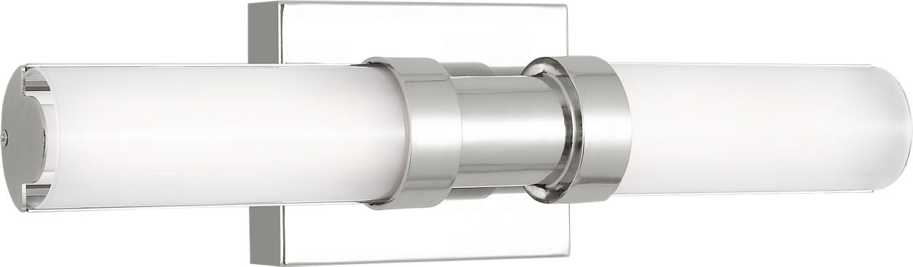 Kiel Small LED Wall / Bath Chrome Bulbs Inc