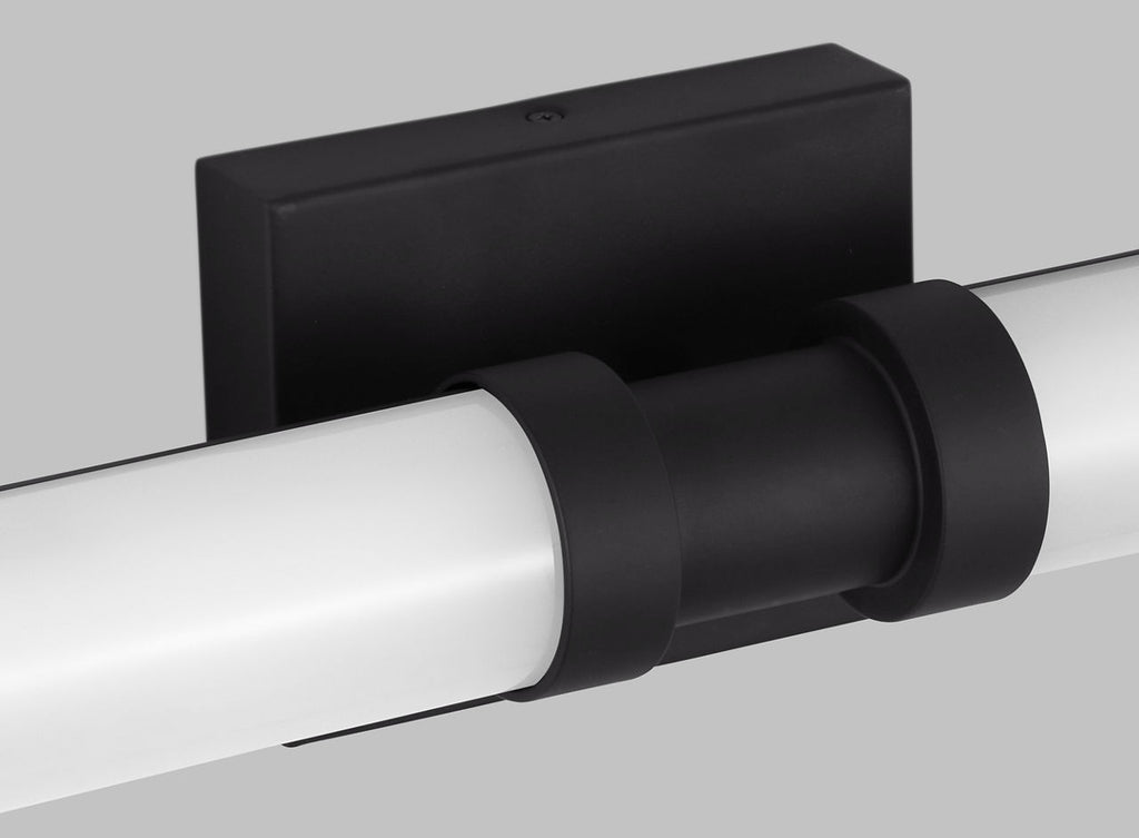 Kiel Small LED Wall / Bath Midnight Black Bulbs Included