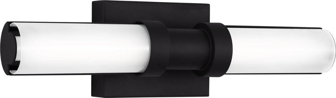 Kiel Small LED Wall / Bath Midnight Black Bulbs Included