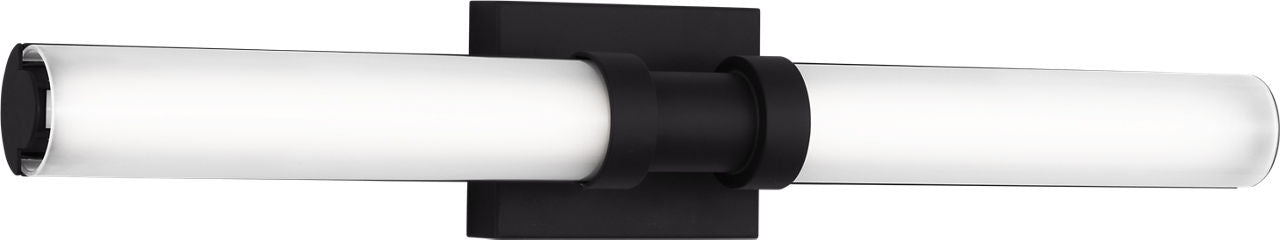 Kiel Medium LED Wall / Bath Midnight Black Bulbs Included