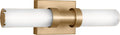 Kiel Small LED Wall / Bath Satin Brass Bulbs Inc