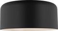 Malone Large Flush Mount Midnight Black