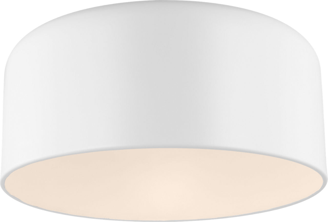 Malone Large Flush Mount Matte White