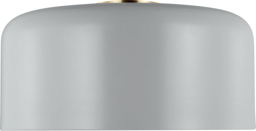 Malone Large Flush Mount Matte Grey