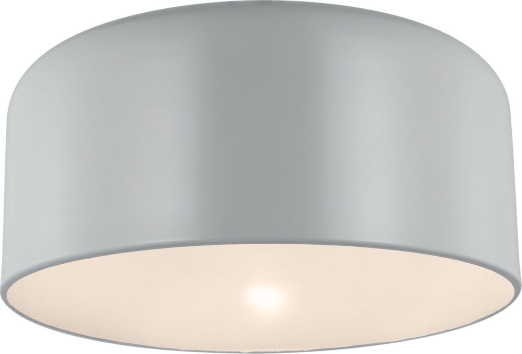 Malone Large Flush Mount Matte Grey