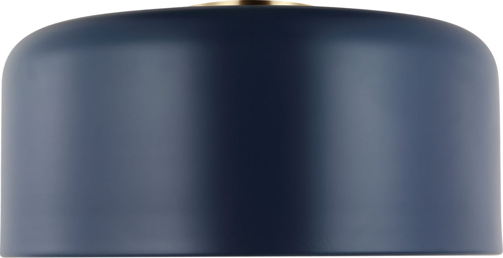 Malone Large Flush Mount Navy