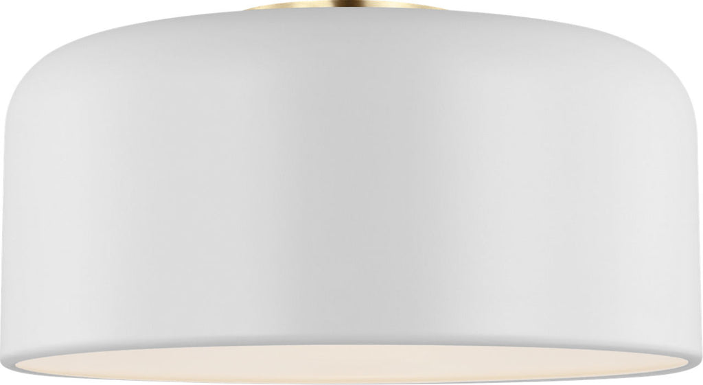 Malone Medium Flush Mount Matte White