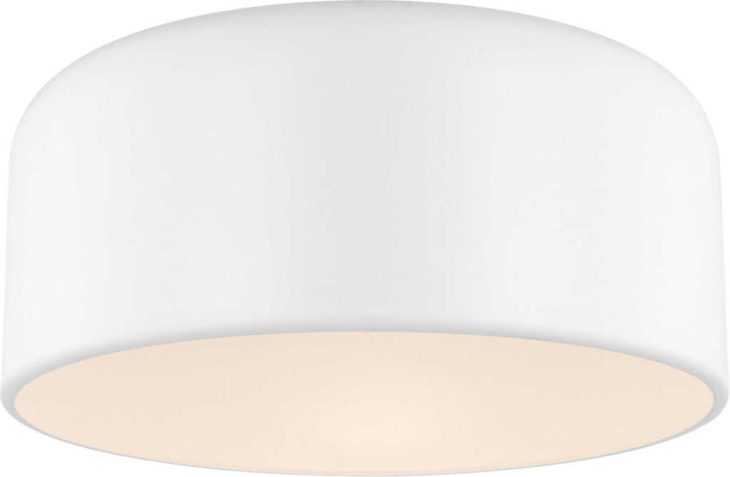Malone Medium Flush Mount Matte White