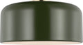 Malone Medium Flush Mount Olive Bulbs Included