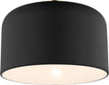 Malone Small Flush Mount Midnight Black