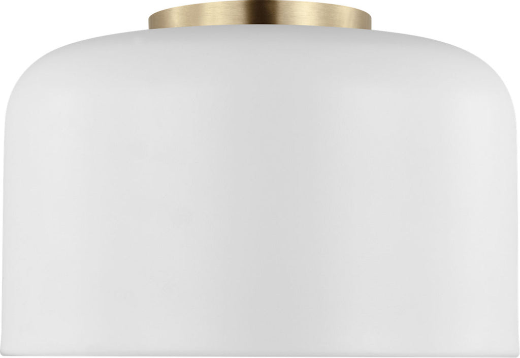 Malone Small Flush Mount Matte White